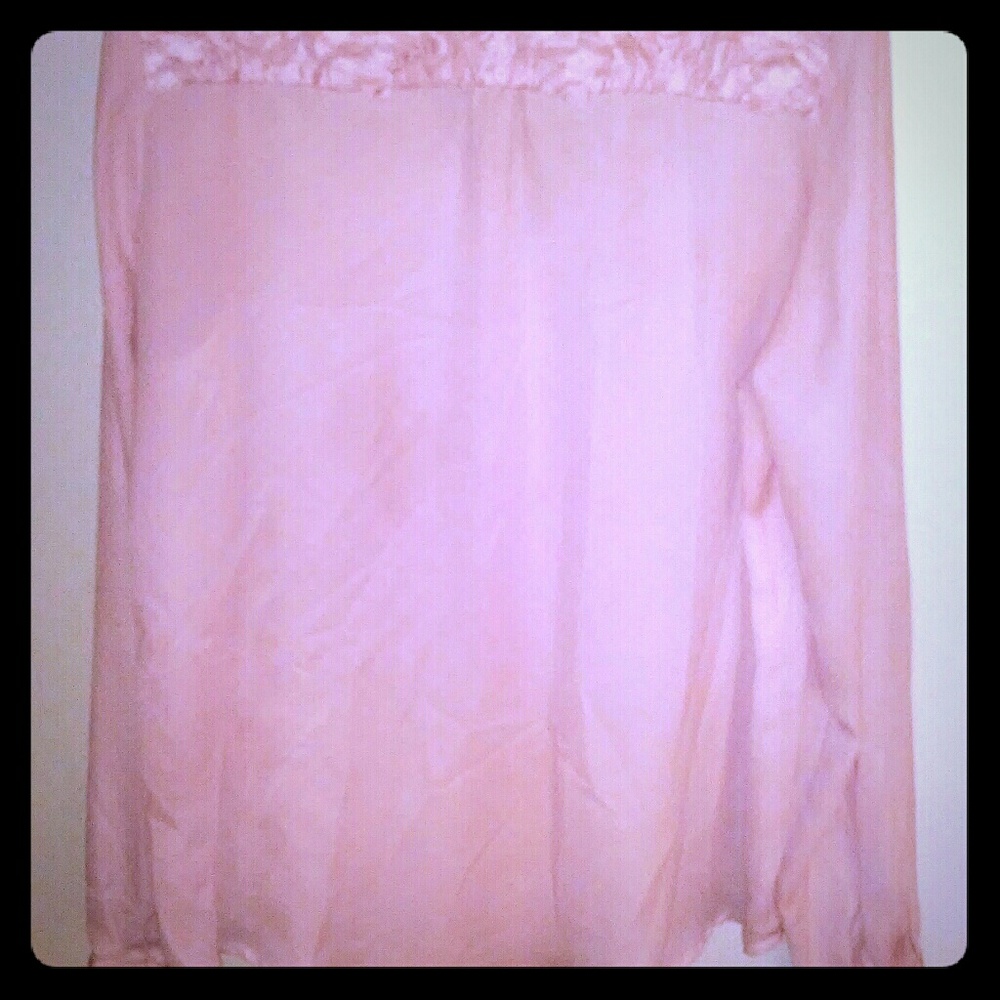 Ny Collection blush blouse